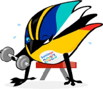 Mascota oficial de los juegos panamericanos santiago 2023